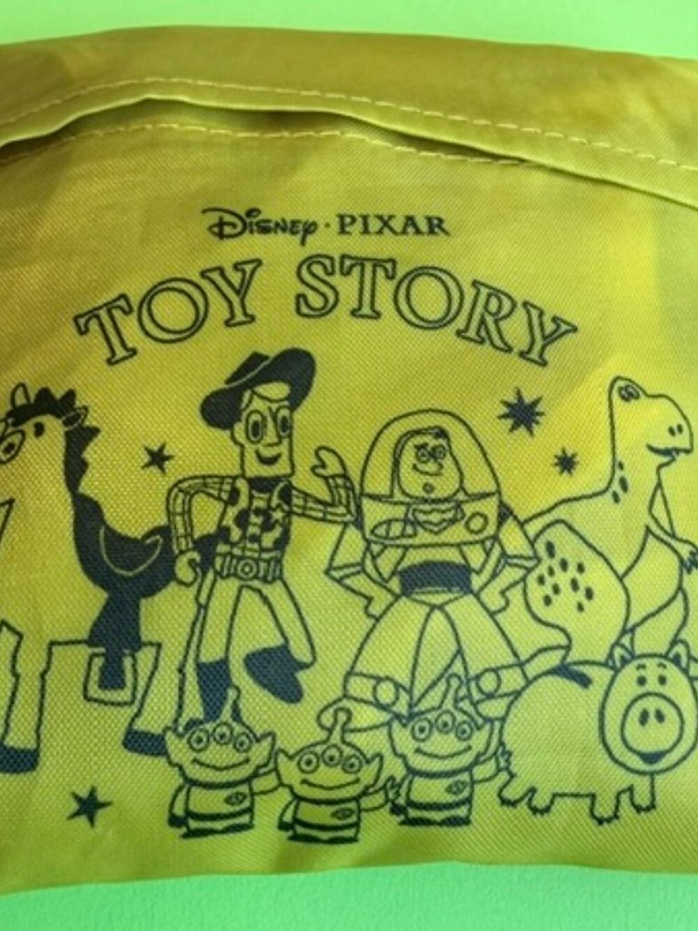 Toy Story Bag Disney Shopping Groceries Bag Pixar Tote Bag Nylon Reusable Bag - Picture 6 of 7